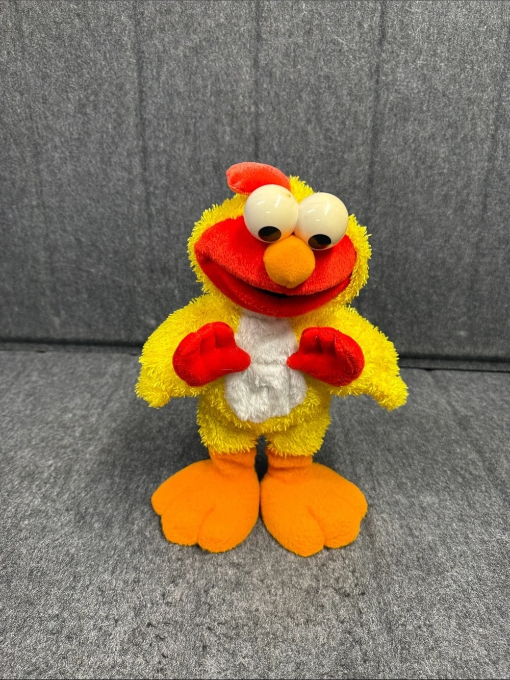 Fisher-Price Tickle me ELMO Yellow and Orange Plush Character